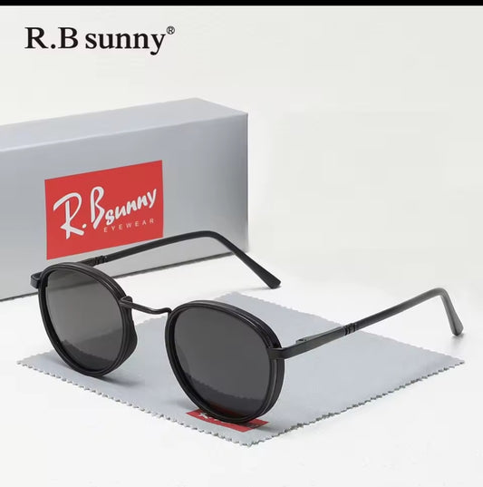 Luxova Classic Round Polarized Sunglasses