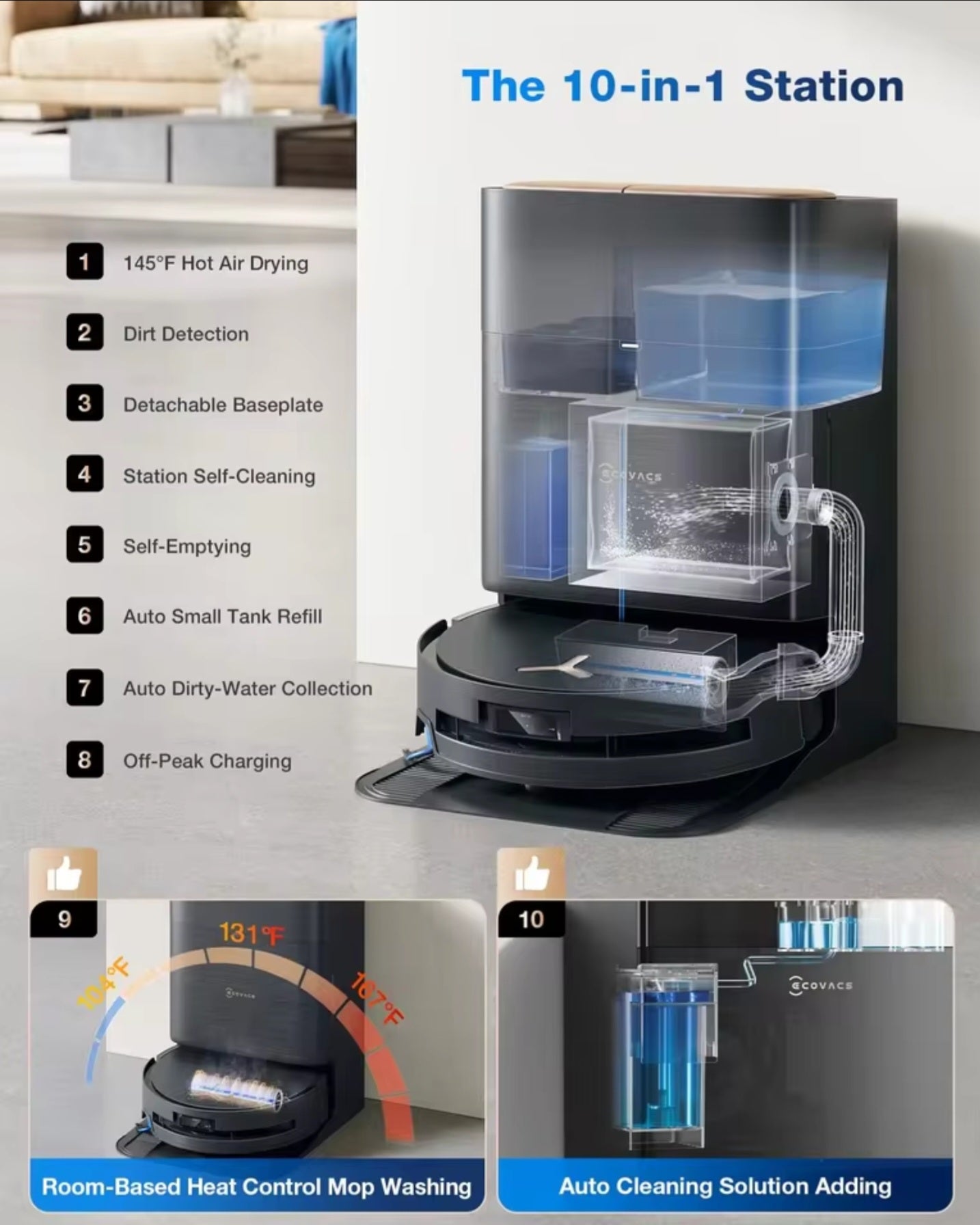 SmartClean X9 Pro Robot Vacuum