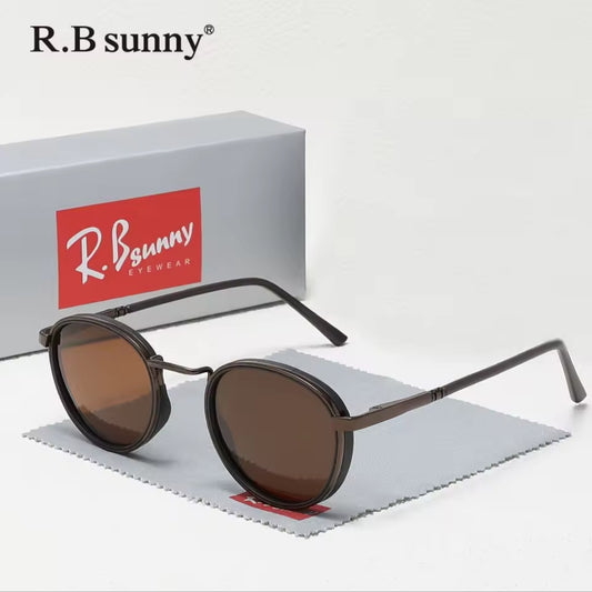 Luxova Classic Round Polarized Sunglasses