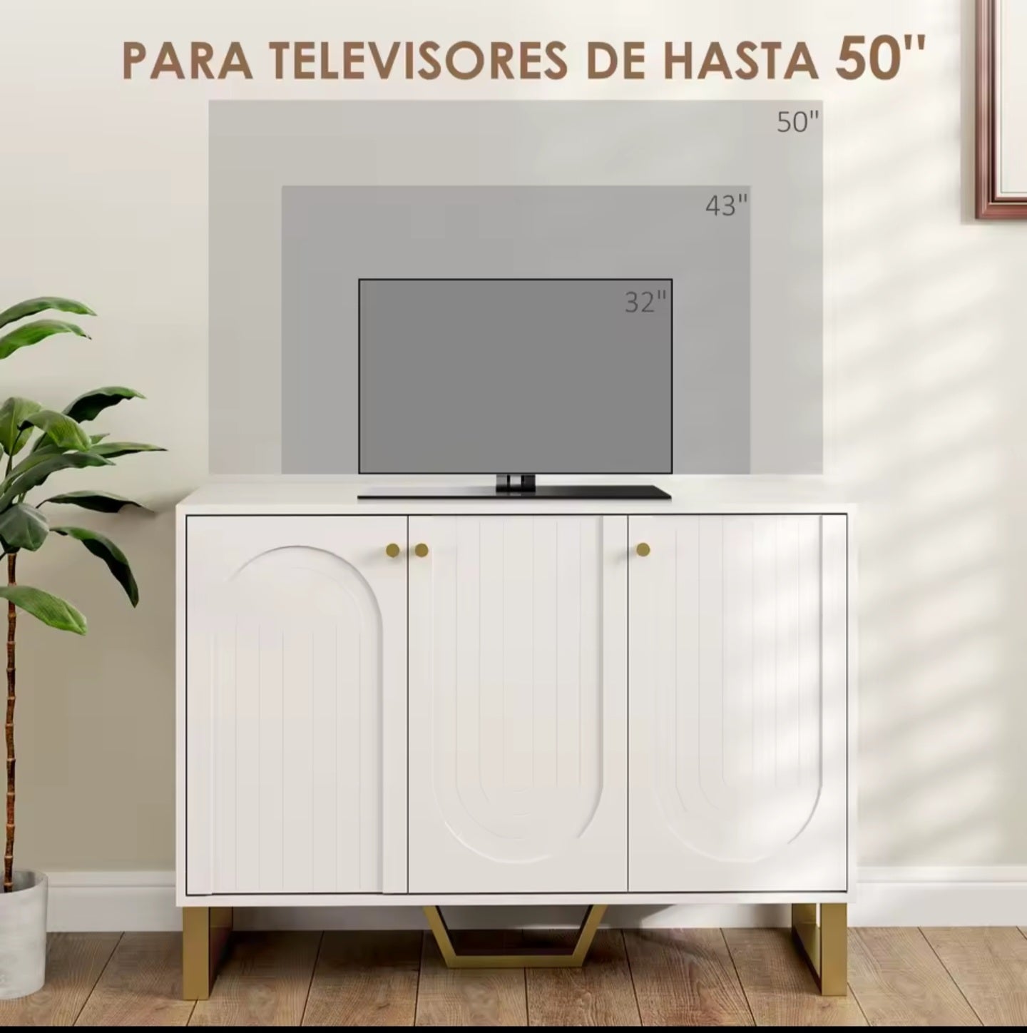 ✨ Modernes Sideboard mit 3 Türen