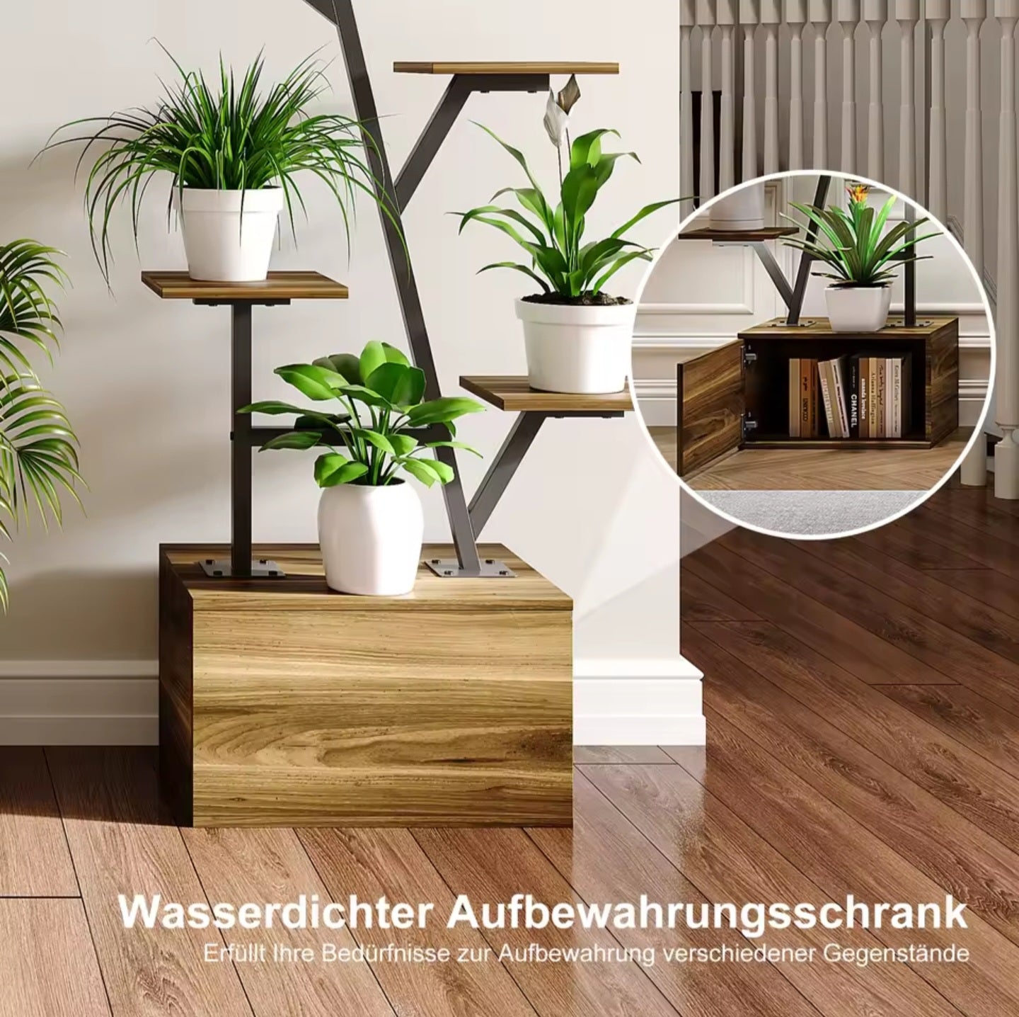 🌿 Moderner Pflanzenständer
