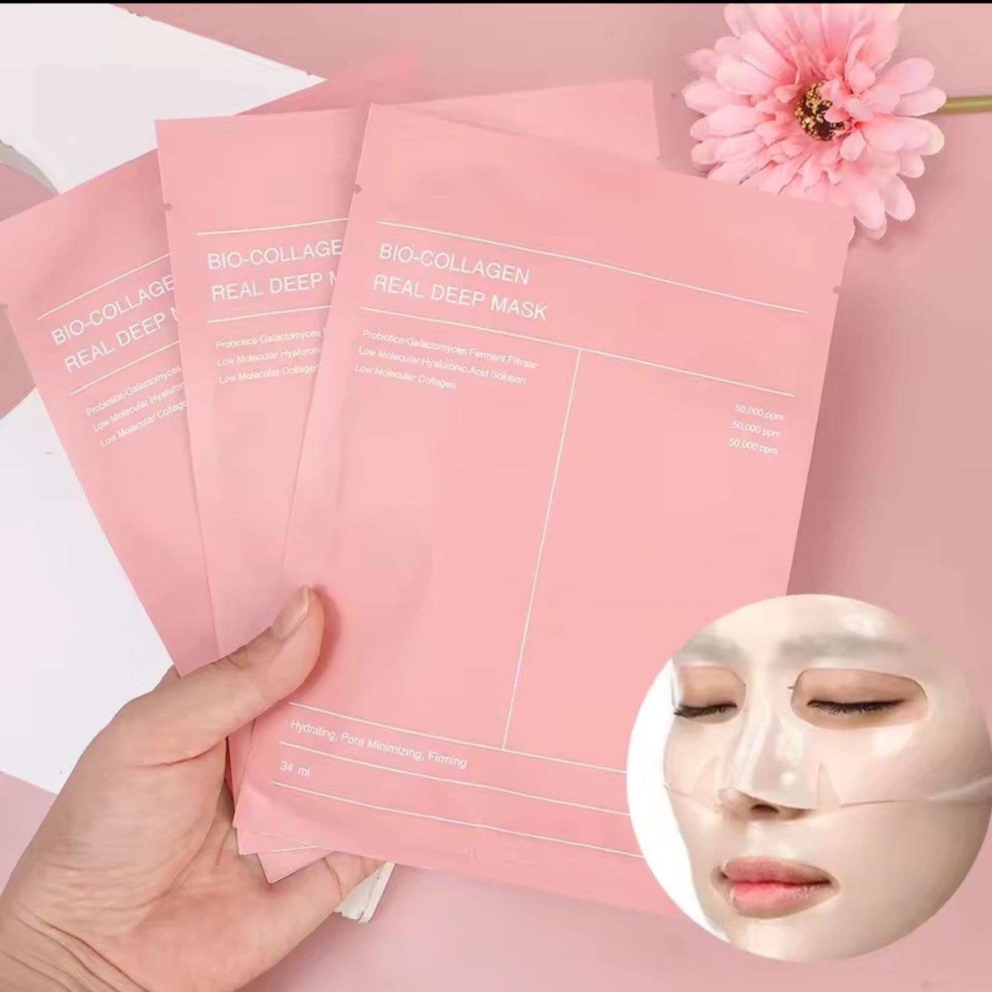 ✨ Bio-Collagen Real Deep Mask – Für strahlende und gepflegte Haut ✨