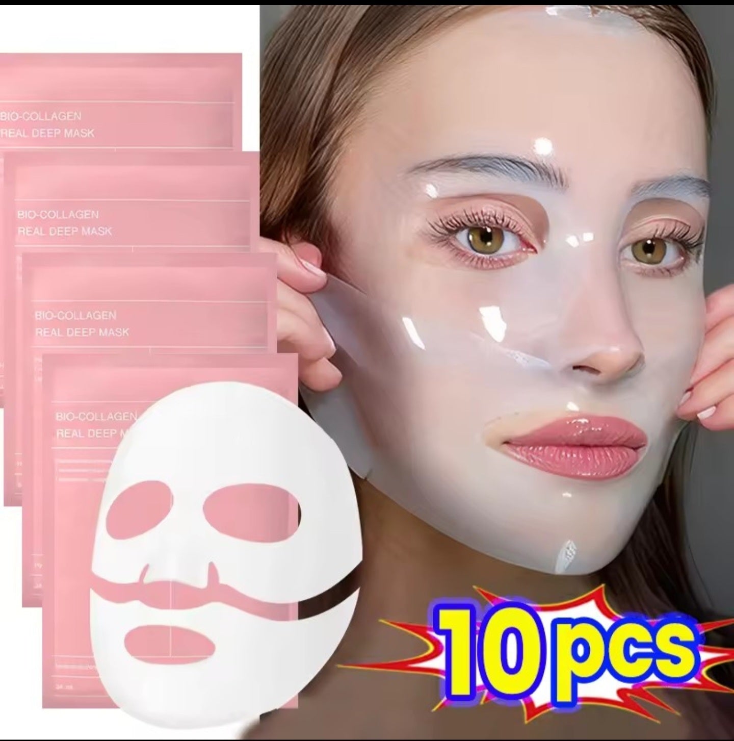 ✨ Bio-Collagen Real Deep Mask – Für strahlende und gepflegte Haut ✨